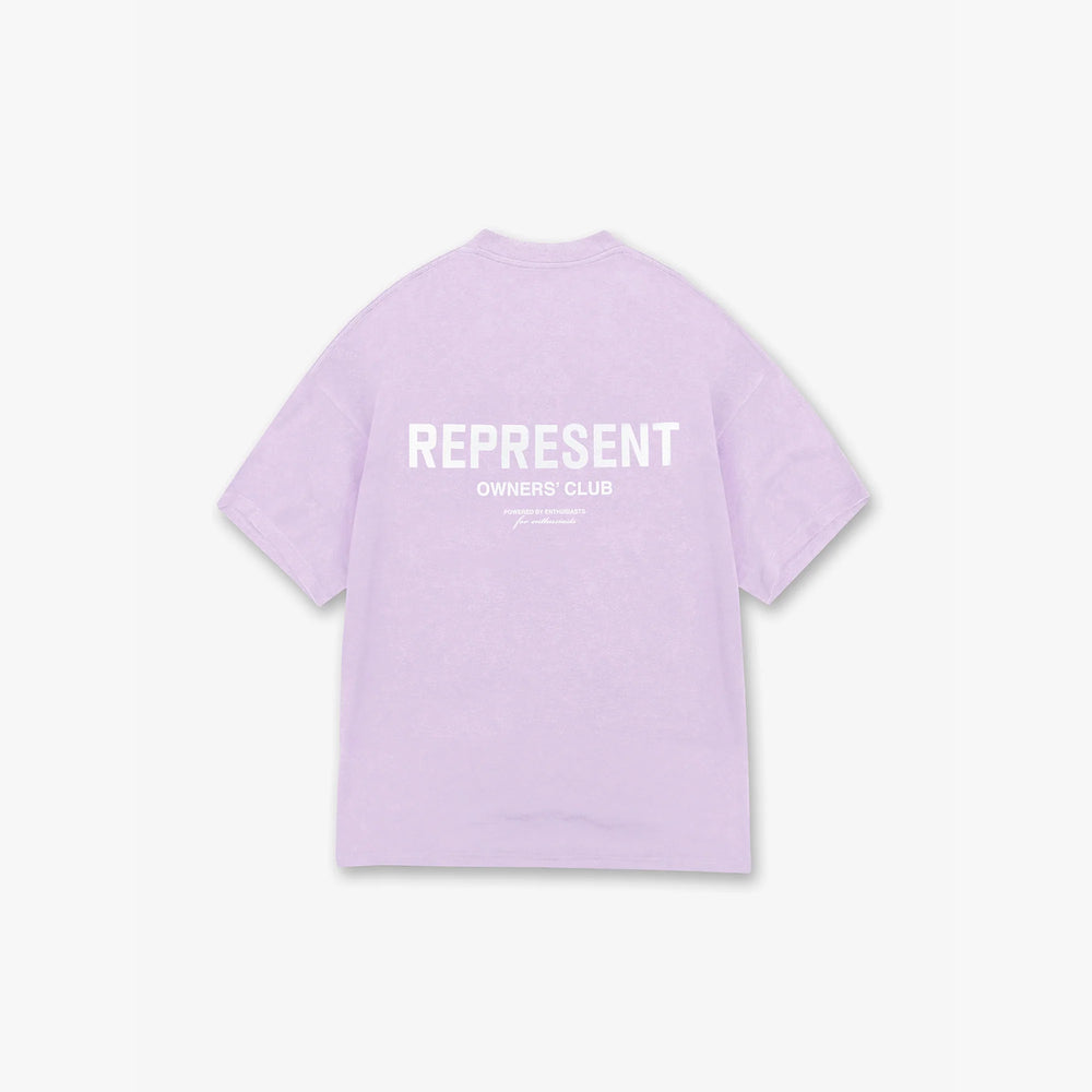 REPRESENT OWNERS CLUB TEE PASTEL LILAC